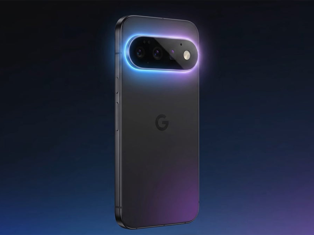 Illustration af Pixel Glow-funktionen p� Google Pixel 11