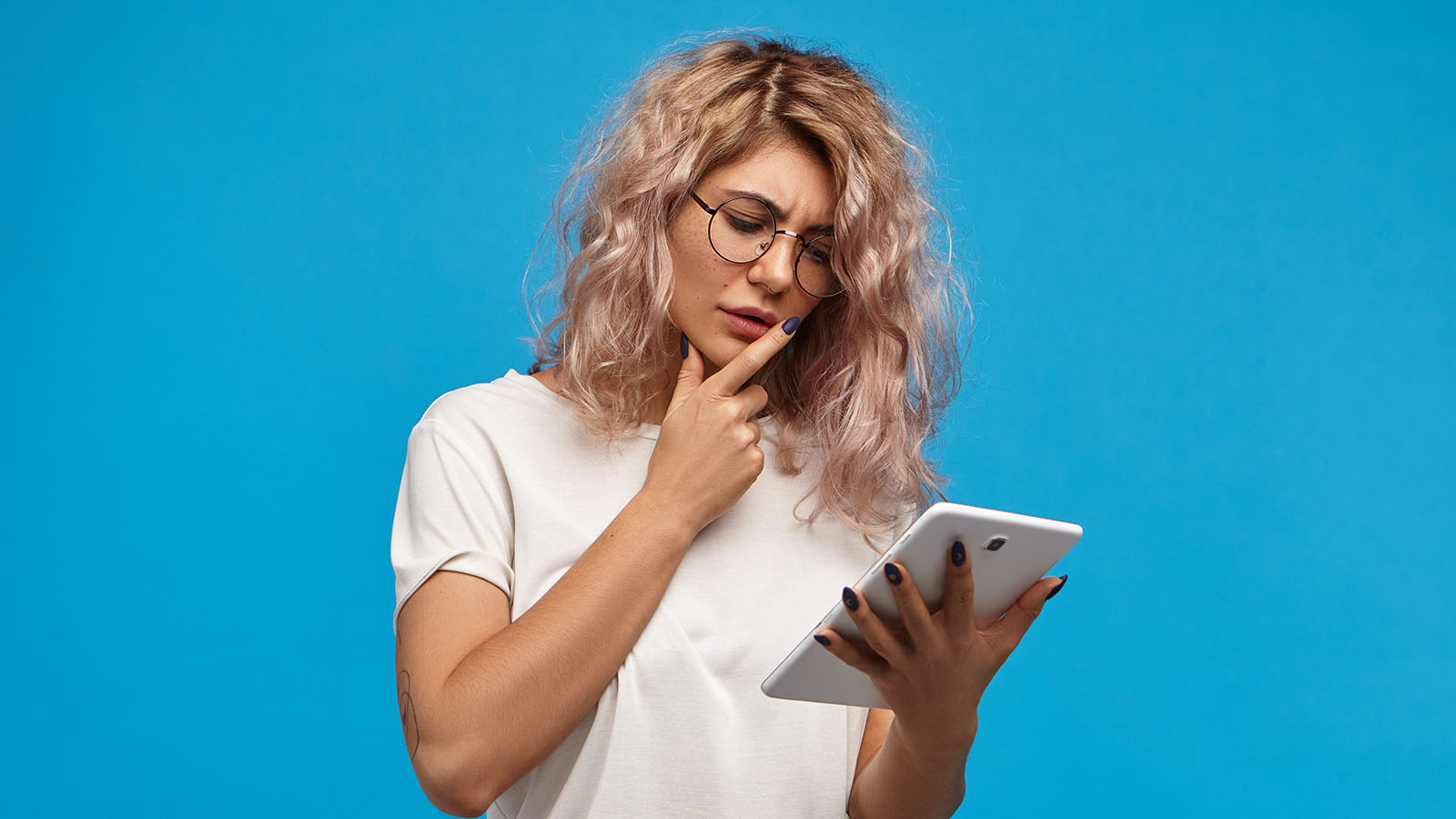 Android-tablets i forskellige st&oslash;rrelser og prisklasser