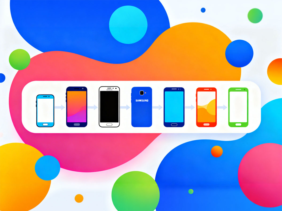 Visualisering af balancen mellem prisvenlige og premium Samsung Galaxy-mobiler med fokus p&aring; v&aelig;rdi for pengene