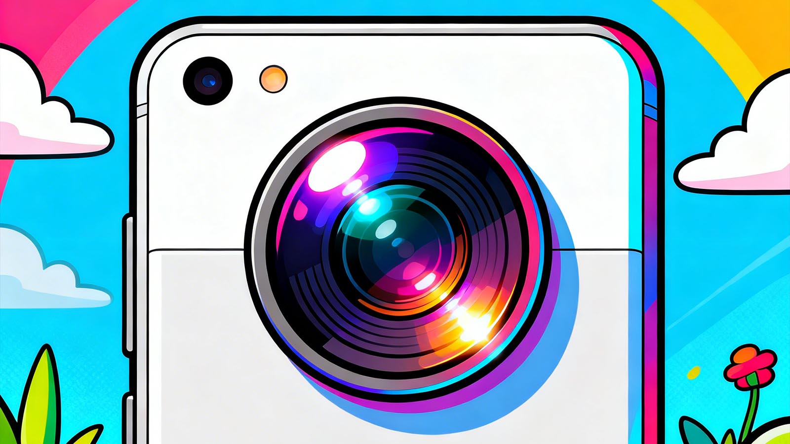 Google Pixel-smartphones med fokus p&aring; kamera og fotografering