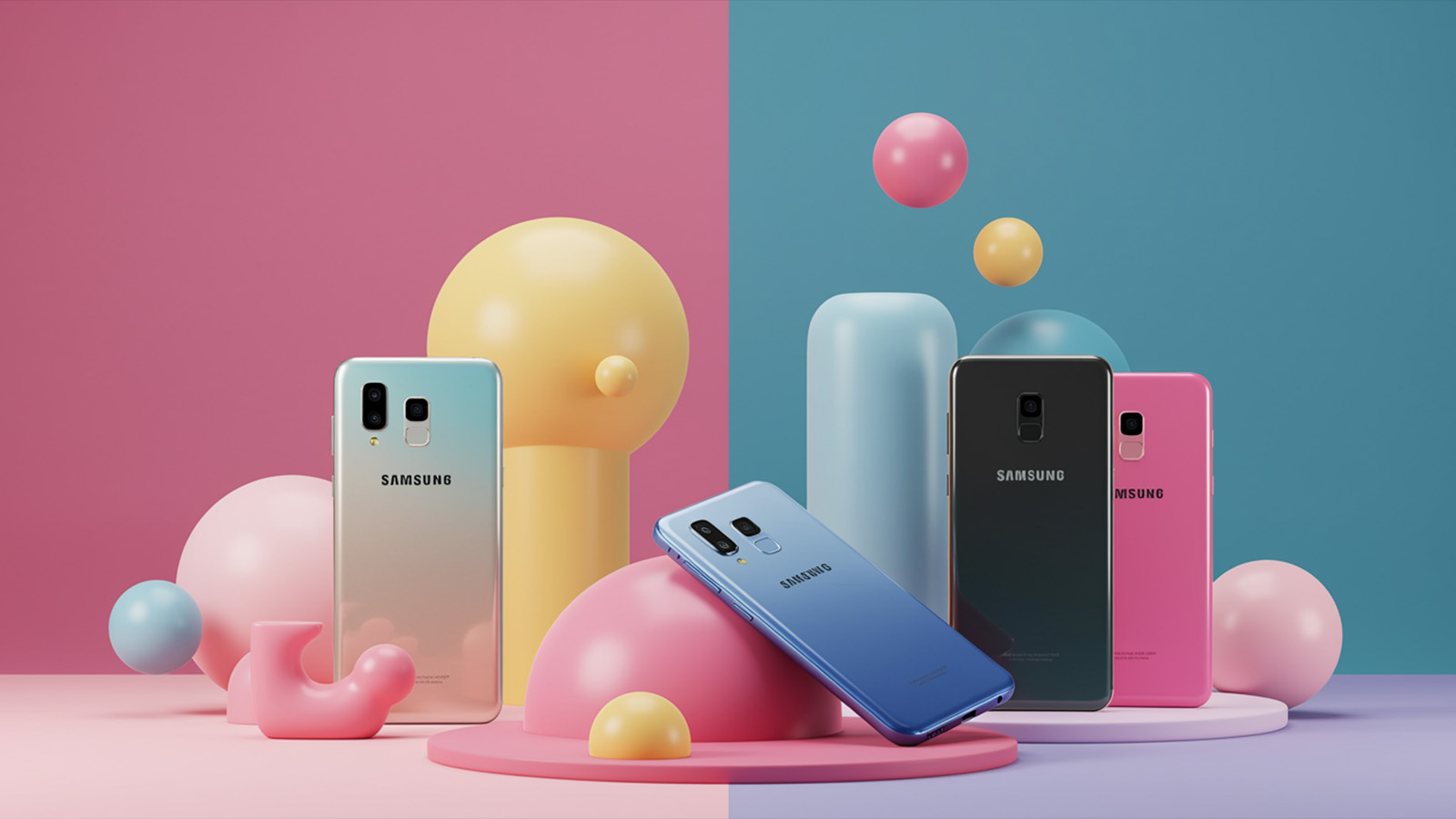 Samsung Galaxy A-serien guide med flere prisvenlige Samsung-mobiler