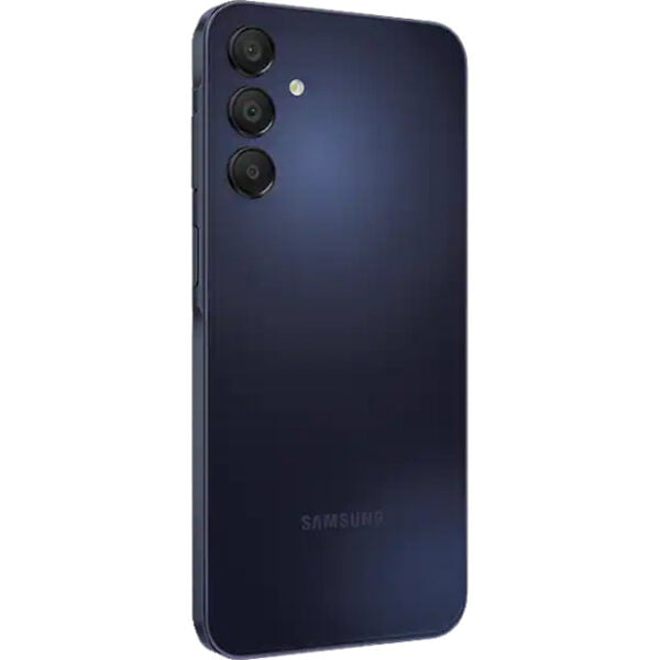 Samsung Galaxy A15 Blue Black 3quart