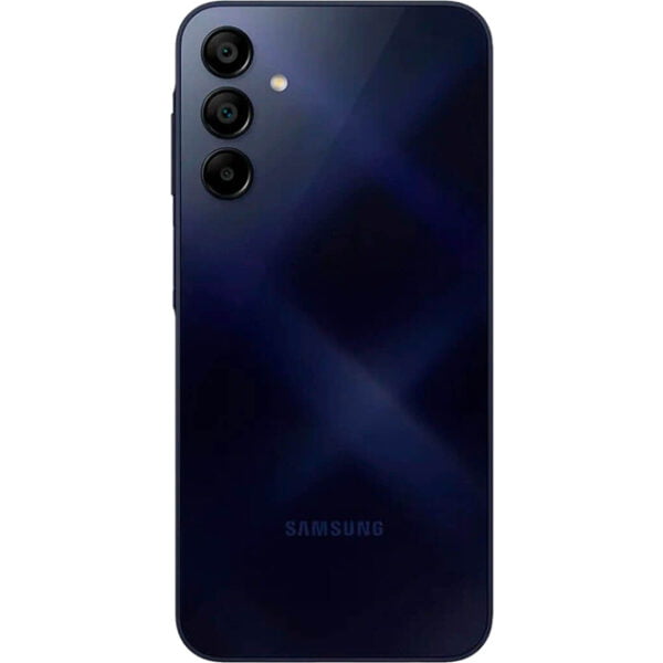 Samsung Galaxy A15 Blue Black bagside