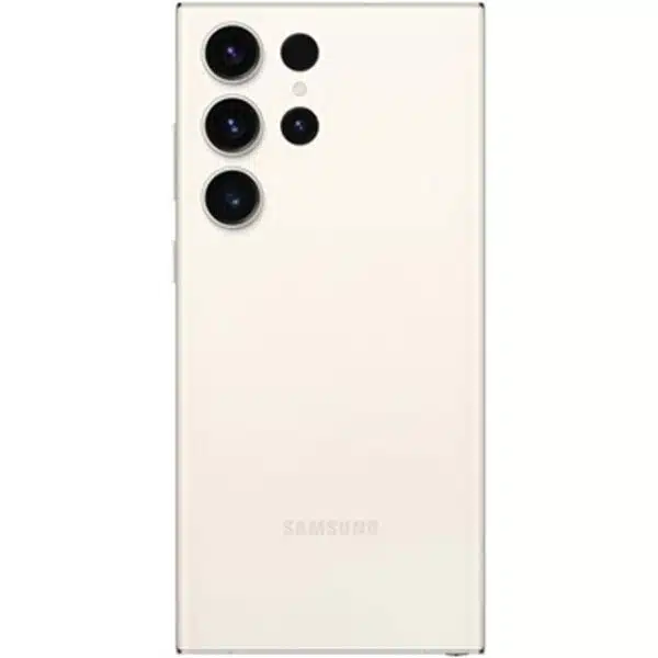 Samsung Galaxy S23 Ultra 256 GB Cream bagside