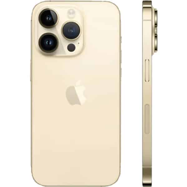 iPhone 14 Pro 256 GB Guld vinkler